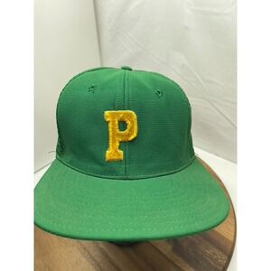 Pittsburgh Pirates Hat Cap Vintage New Era Pro Model Trucker Mesh Snapback Green